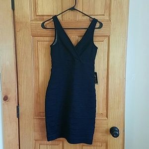 Navy mini dress